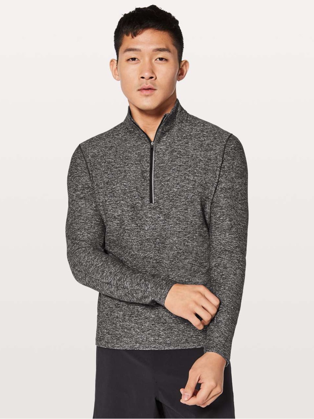 Lululemon Men’s Surge Warm 1/2 Zip Pullover Rulu Slim Fit Buttery Soft Workout
